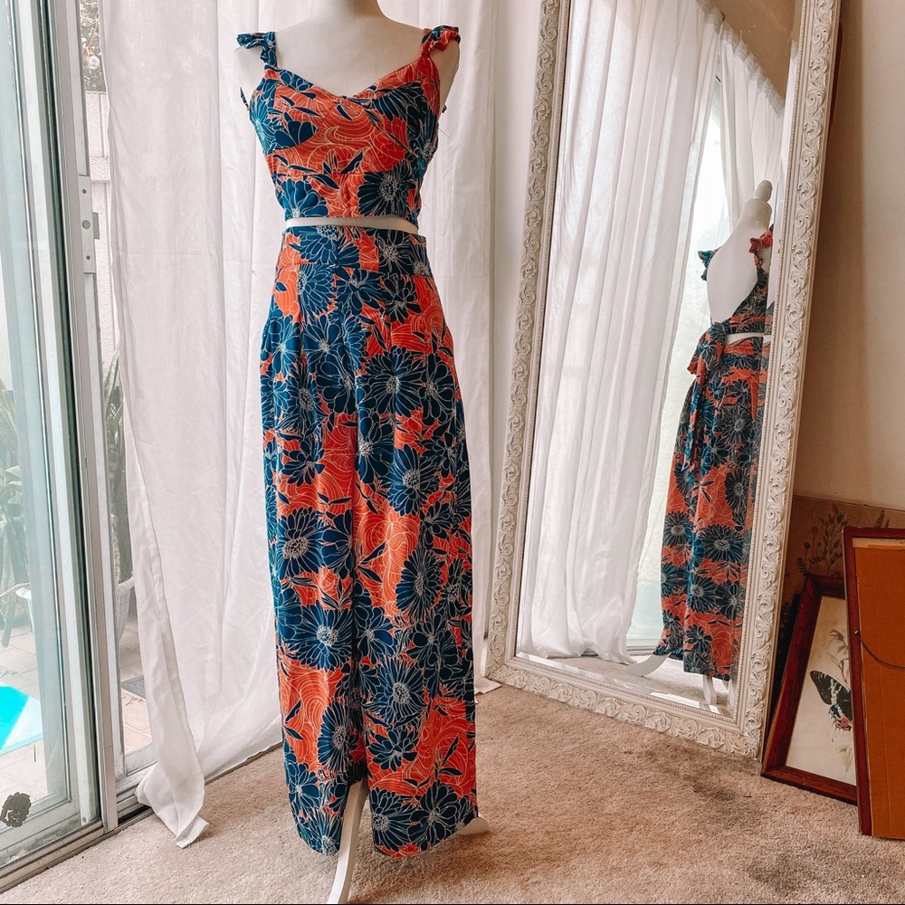 Floral Goodnight Macaroon Matching Set